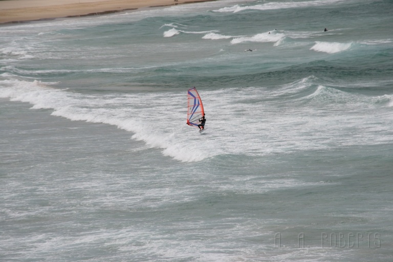 IMG_2640.jpg - I saw this windsurffer heading out.  I do a little windsurfing so I was curious to see how he did.