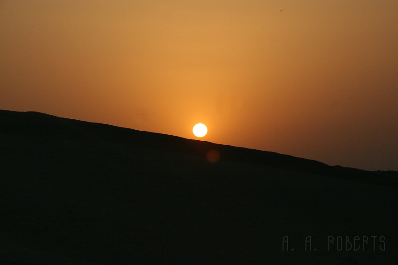 IMG_6494.JPG - Sunset on the dunes... how cool is that?